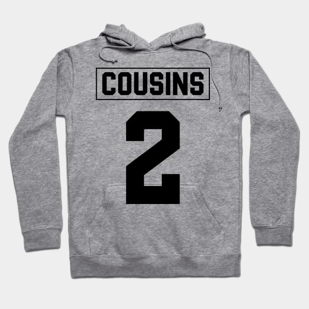 cousins and the throw Hoodie by Cabello's